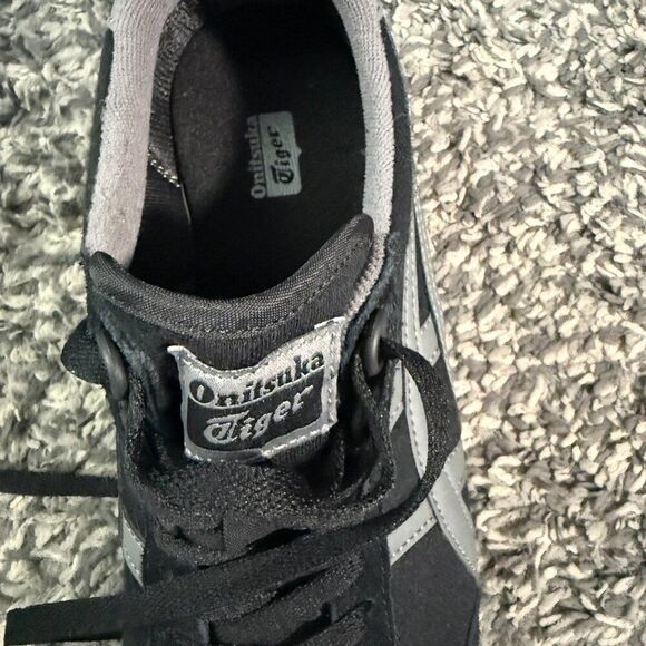 Onitsuka Tiger Dualio Retro Sneakers Black Gray Men 8.5 Women 10 OrthoLite main image 6